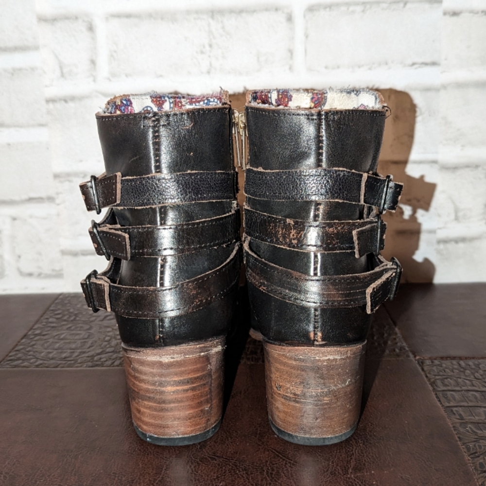 FreeBird SAVOR Black Bootie size 6 - Picture 6 of 12